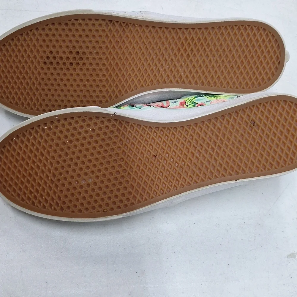 Vans Ultra Cush Flamingo Tropical Low Top Lace-Up Sneaker Tennis Shoes - Size 9 - Picture 8 of 11